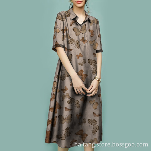 Digital Printing Fabric Poly Crepe Fabric Animal Patterns